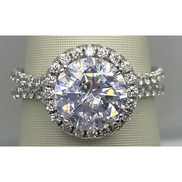 14K White Gold Polished Ring Gary J. Long Jewelers Stockton, CA