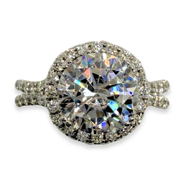 14K White Gold Polished Ring Gary J. Long Jewelers Stockton, CA