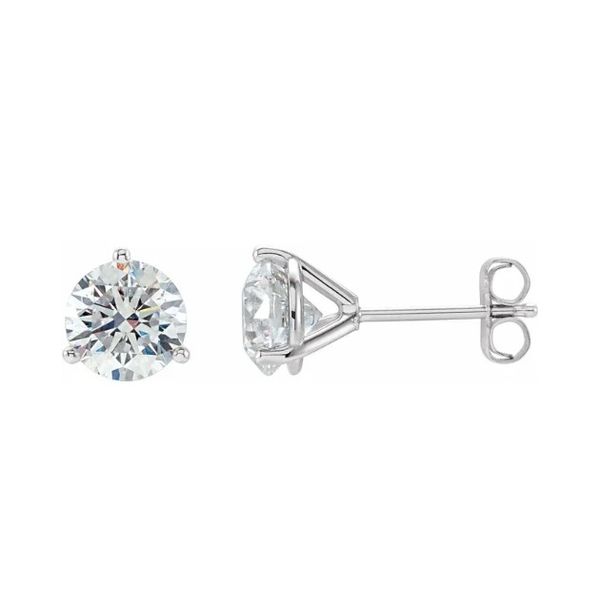 14KW 1.56TW LAB GROWN DIAMOND STUD EARRINGS Gary J. Long Jewelers Stockton, CA