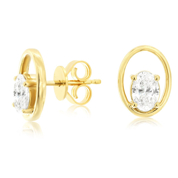 Lab Grown Earrings Gary J. Long Jewelers Stockton, CA