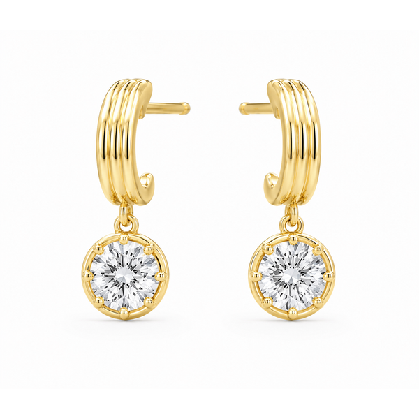 Lab Grown Earrings Gary J. Long Jewelers Stockton, CA