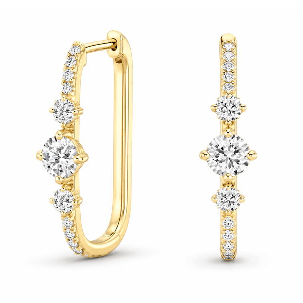 Lab Grown Earrings Gary J. Long Jewelers Stockton, CA