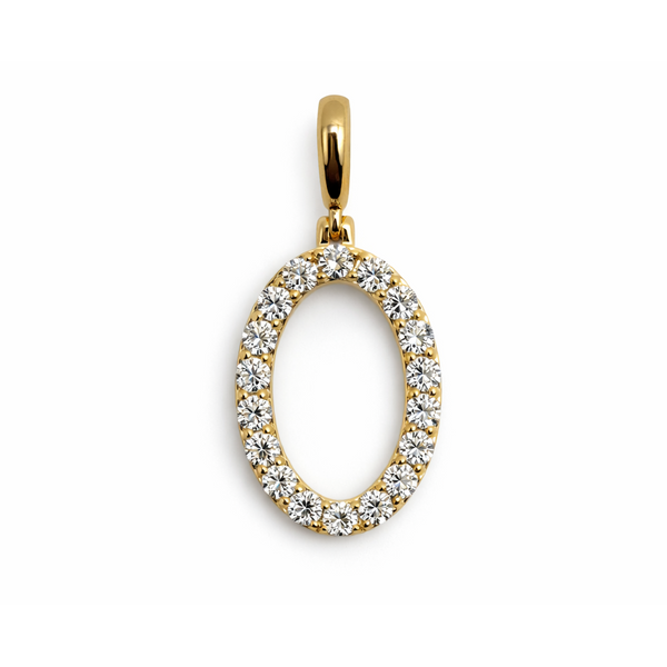 14K Yellow Gold Diamond Pendant Gary J. Long Jewelers Stockton, CA