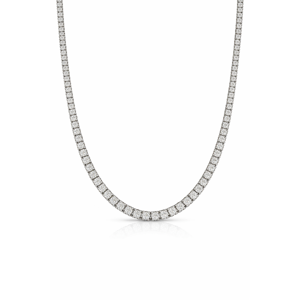 14KW DIAMOND RIVIERA NECKLACE Gary J. Long Jewelers Stockton, CA