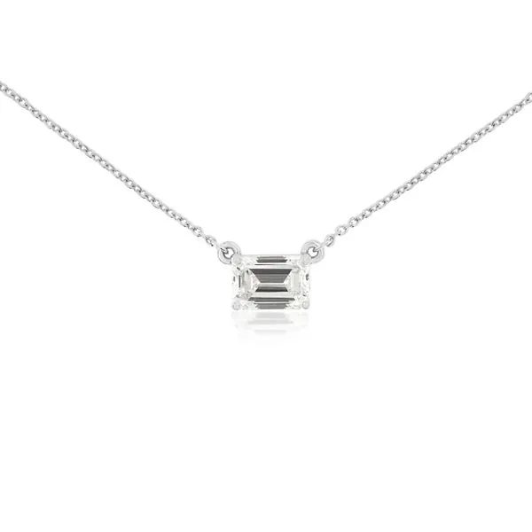 14KW LAB GROWN DIAMOND NECKLACE Gary J. Long Jewelers Stockton, CA