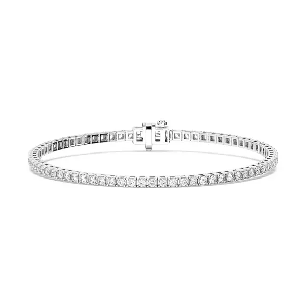 14KW DIAMOND TENNIS BRACELET Gary J. Long Jewelers Stockton, CA