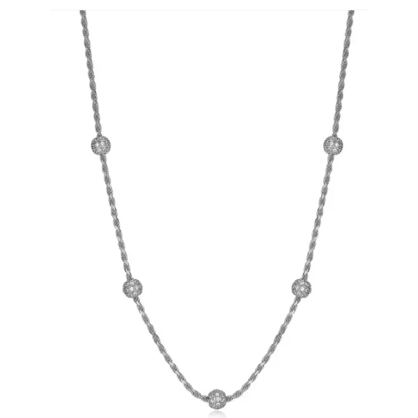 ChicSilver Italian S925 Sterling Silver 3mm Figaro Chain