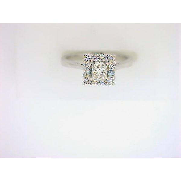 AD 14K White Gold Engagement Ring Godwin Jewelers, Inc. Bainbridge, GA