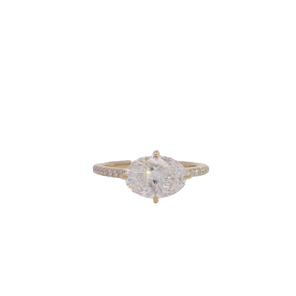 Lab Grown Diamond Engagement Ring