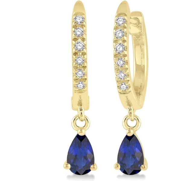 AD 10K Yellow Gold Diamond Earrings Godwin Jewelers, Inc. Bainbridge, GA