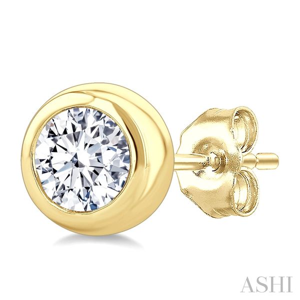 14K Yellow Gold Stud Earrings Godwin Jewelers, Inc. Bainbridge, GA