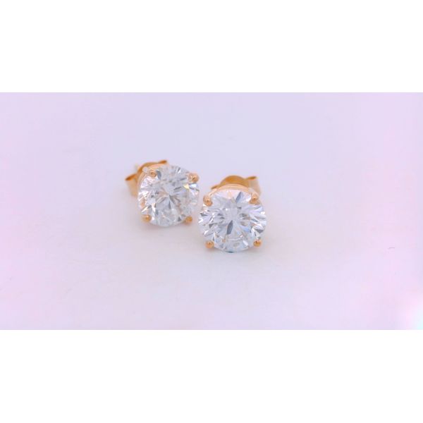 Yellow Gold Earrings Godwin Jewelers, Inc. Bainbridge, GA