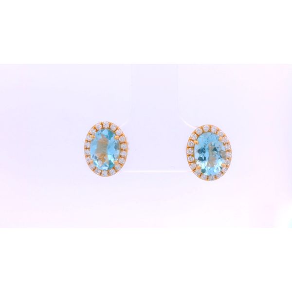 18K Yellow Gold Earrings Godwin Jewelers, Inc. Bainbridge, GA