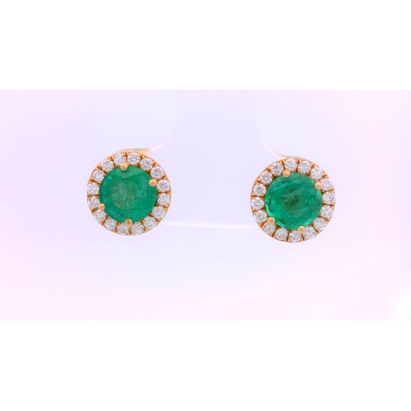 18K Yellow Gold Earrings Godwin Jewelers, Inc. Bainbridge, GA
