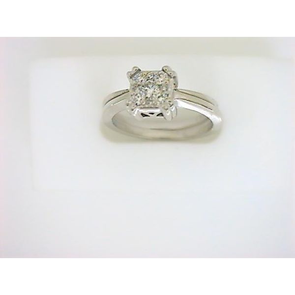 FD 14K White Gold Diamond Wedding Set Godwin Jewelers, Inc. Bainbridge, GA