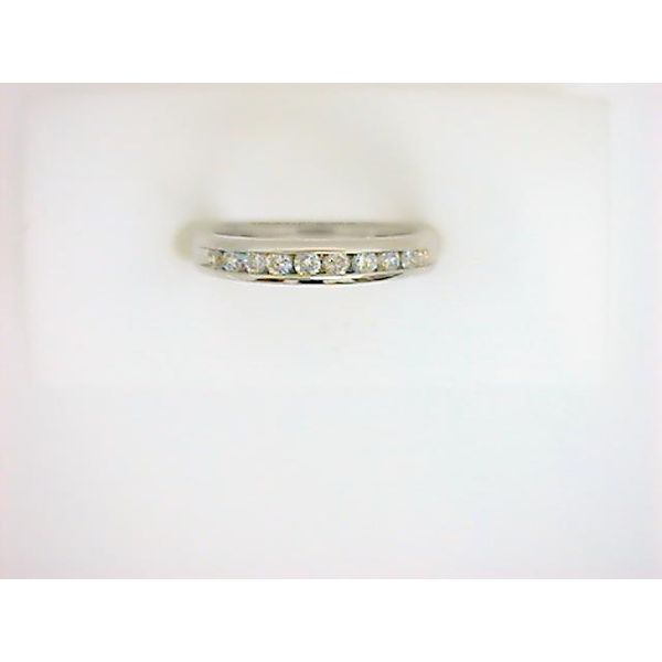 DD 14K White Gold Women's Wedding Band Godwin Jewelers, Inc. Bainbridge, GA