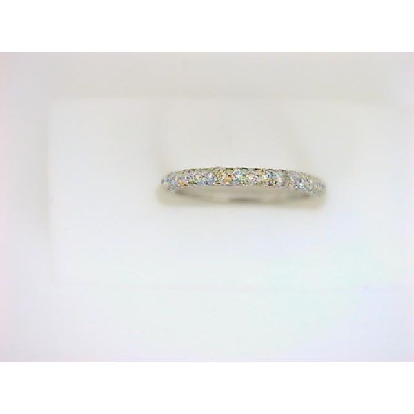 KK 18K White Gold Women's Wedding Band Godwin Jewelers, Inc. Bainbridge, GA
