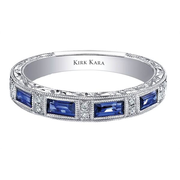 KK 18K White Gold Women's Wedding Band Godwin Jewelers, Inc. Bainbridge, GA