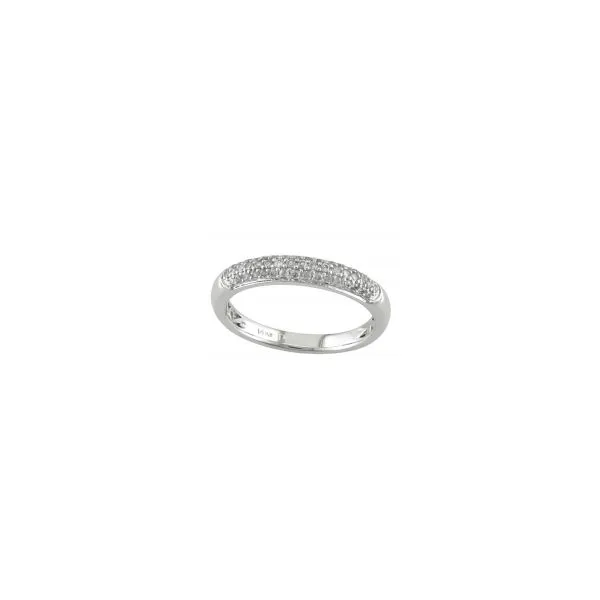 Women's 14K White Gold Diamond Wedding Band Godwin Jewelers, Inc. Bainbridge, GA