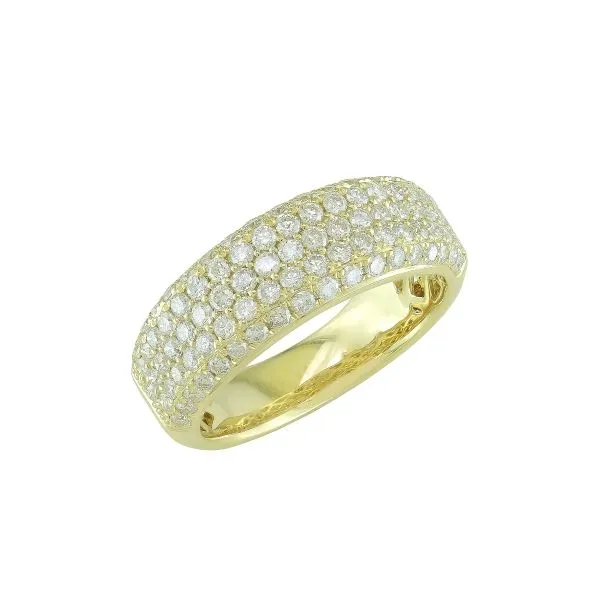 Women's 14K Yellow Gold 0.97CTW Diamond Wedding Ring Godwin Jewelers, Inc. Bainbridge, GA