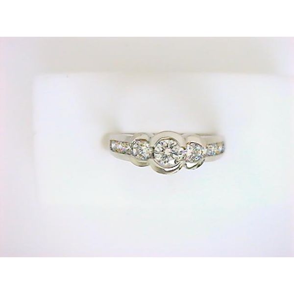 LUX 14K White Gold Anniversary Ring Godwin Jewelers, Inc. Bainbridge, GA