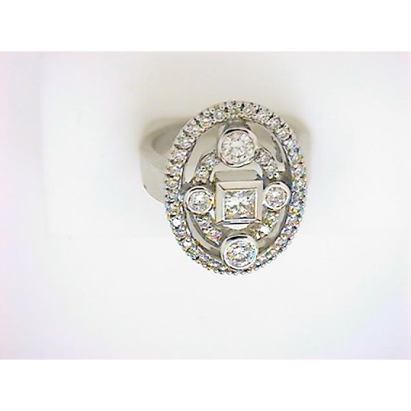 EBC 14K White Gold Diamond Fashion Ring Godwin Jewelers, Inc. Bainbridge, GA