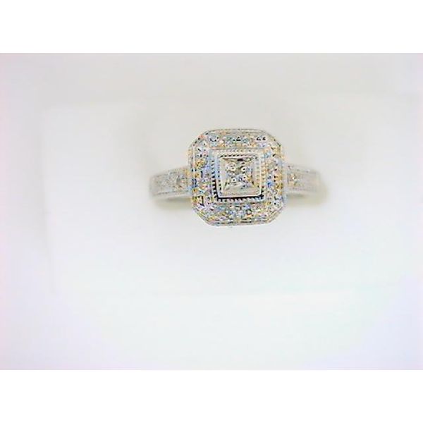 AD 10K White Gold Diamond Fashion Ring Godwin Jewelers, Inc. Bainbridge, GA