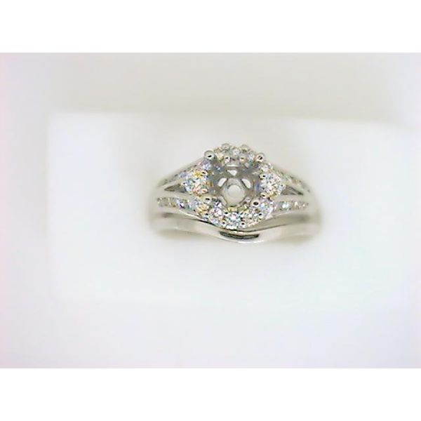 OST 14K White Gold Diamond Semi-Mount Ring Godwin Jewelers, Inc. Bainbridge, GA