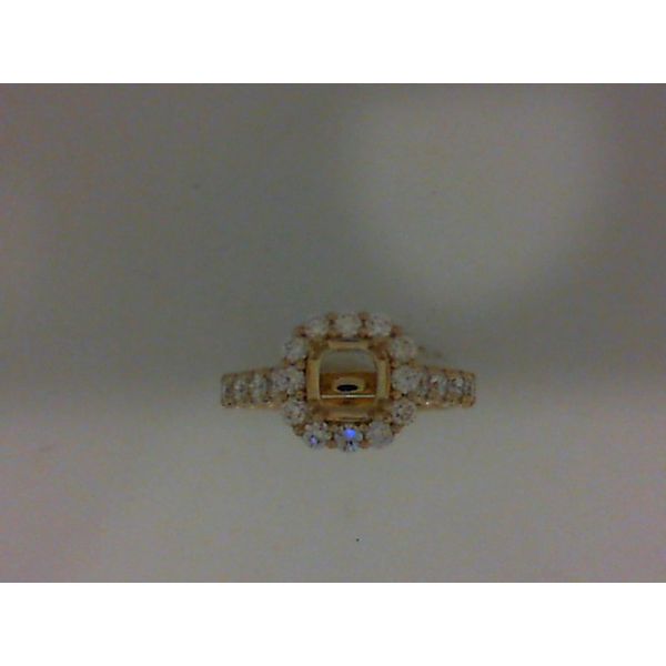 KI 14K Yellow Gold Diamond Semi-Mount Ring Godwin Jewelers, Inc. Bainbridge, GA