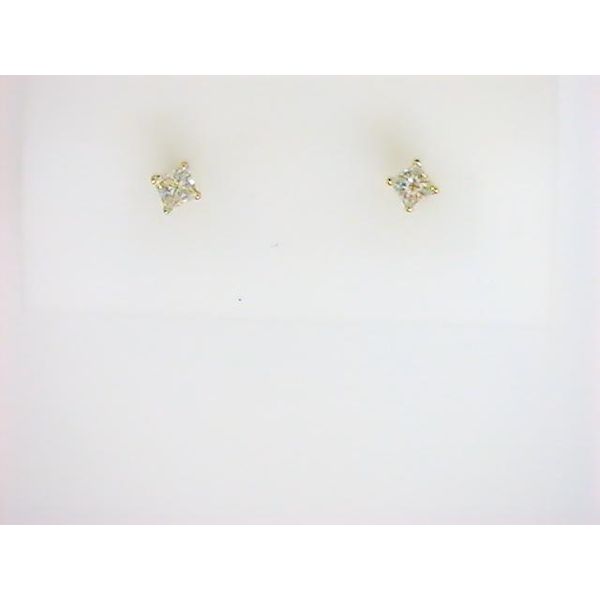 GMD 14K Yellow Gold Diamond Earrings Godwin Jewelers, Inc. Bainbridge, GA