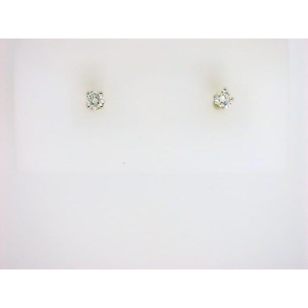 DD 14K Yellow Gold Diamond Earrings Godwin Jewelers, Inc. Bainbridge, GA