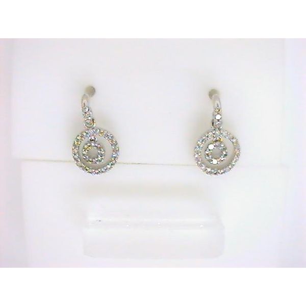 SMM 14K White Gold Diamond Earrings Godwin Jewelers, Inc. Bainbridge, GA