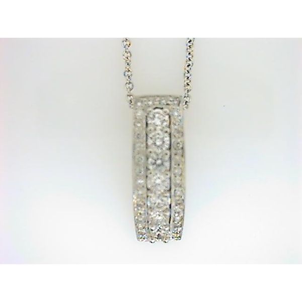 VG 14K White Gold Diamond Pendant Godwin Jewelers, Inc. Bainbridge, GA
