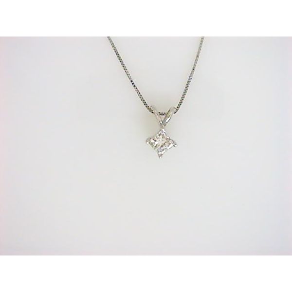 SMM 14K White Gold Diamond Pendant Godwin Jewelers, Inc. Bainbridge, GA