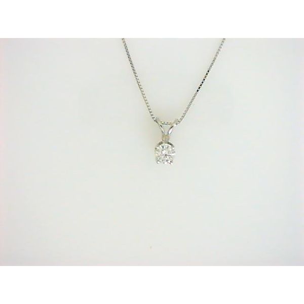 DD 14K White Gold Diamond Pendant Godwin Jewelers, Inc. Bainbridge, GA