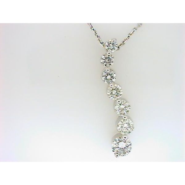 DD 14K White Gold Diamond Pendant Godwin Jewelers, Inc. Bainbridge, GA