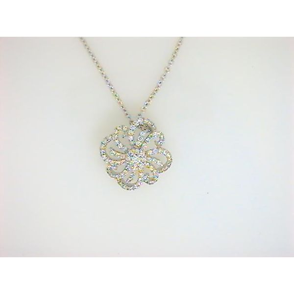 HOF 18K White Gold Diamond Pendant Godwin Jewelers, Inc. Bainbridge, GA