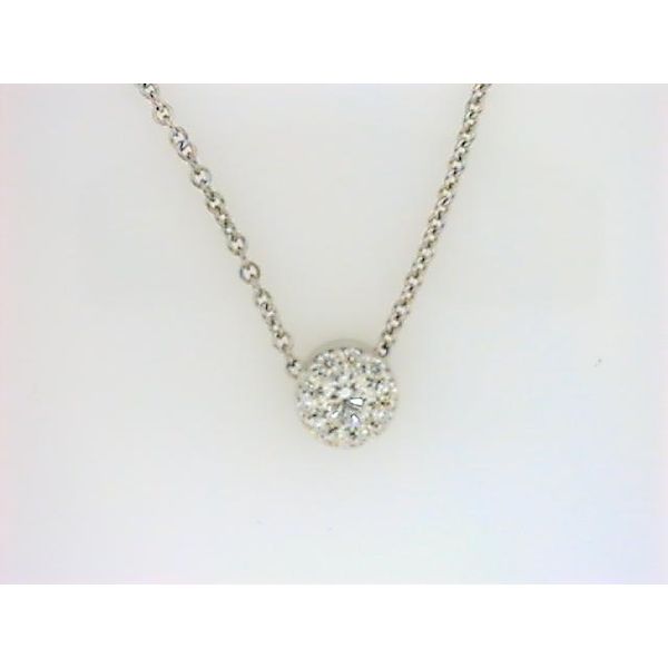 HOF 18K White Gold Diamond Pendant Godwin Jewelers, Inc. Bainbridge, GA