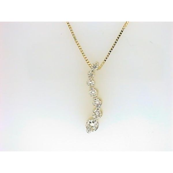 DD 14K Yellow Gold Diamond Pendant Godwin Jewelers, Inc. Bainbridge, GA