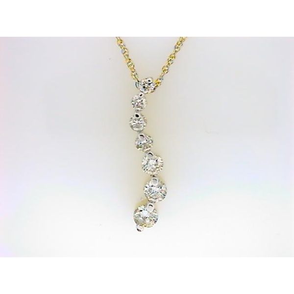 DD 14K Yellow Gold Diamond Pendant Godwin Jewelers, Inc. Bainbridge, GA