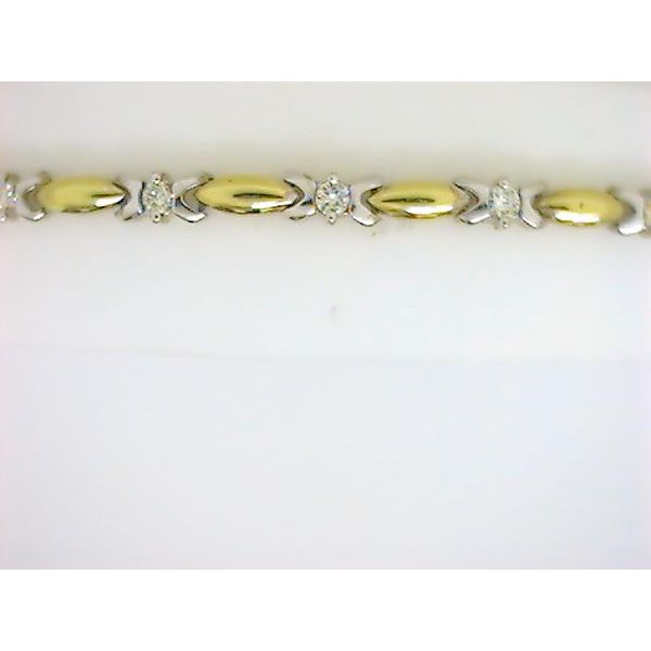 CM 14K Yellow Gold Diamond Bracelet Godwin Jewelers, Inc. Bainbridge, GA