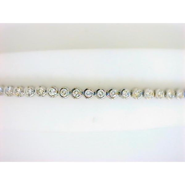 CM 14K White Gold Diamond Bracelet Godwin Jewelers, Inc. Bainbridge, GA