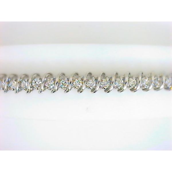 NTR 14K White Gold Diamond Bracelet Godwin Jewelers, Inc. Bainbridge, GA