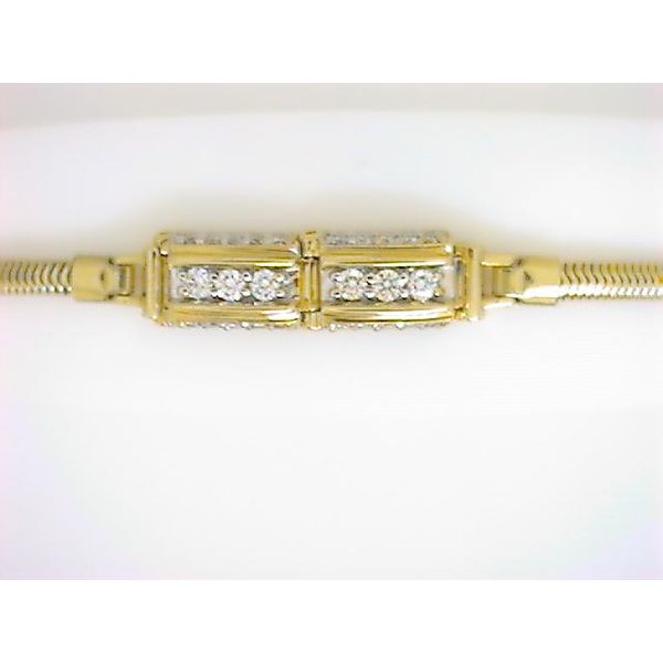 K&E Unknown Yellow Gold Diamond Bracelet Godwin Jewelers, Inc. Bainbridge, GA