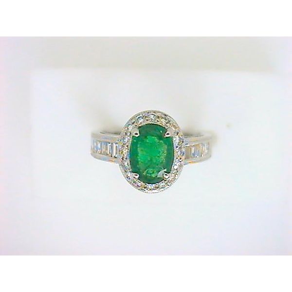 SMM 14K White Gold Colored Stone Fashion Ring Godwin Jewelers, Inc. Bainbridge, GA