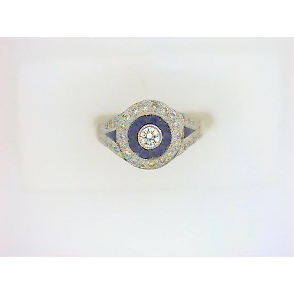 FVI 18K Yellow Gold Colored Stone Fashion Ring Godwin Jewelers, Inc. Bainbridge, GA