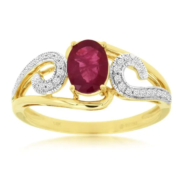 Colored Stone Fashion Ring