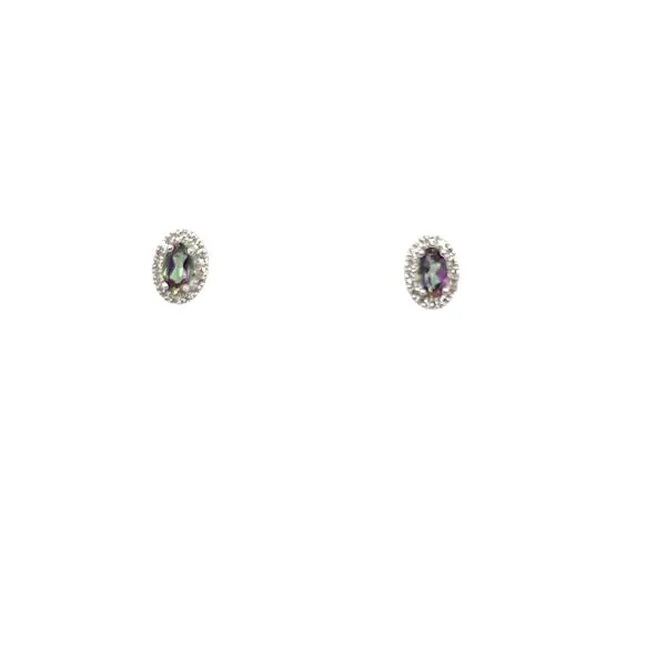 Colored Stone Earrings
