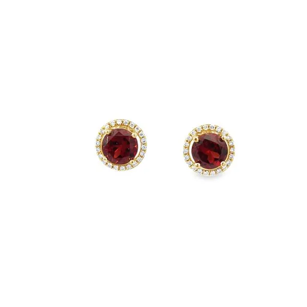 Colored Stone Earrings