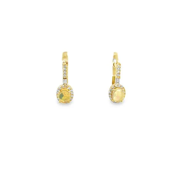 Colored Stone Earrings